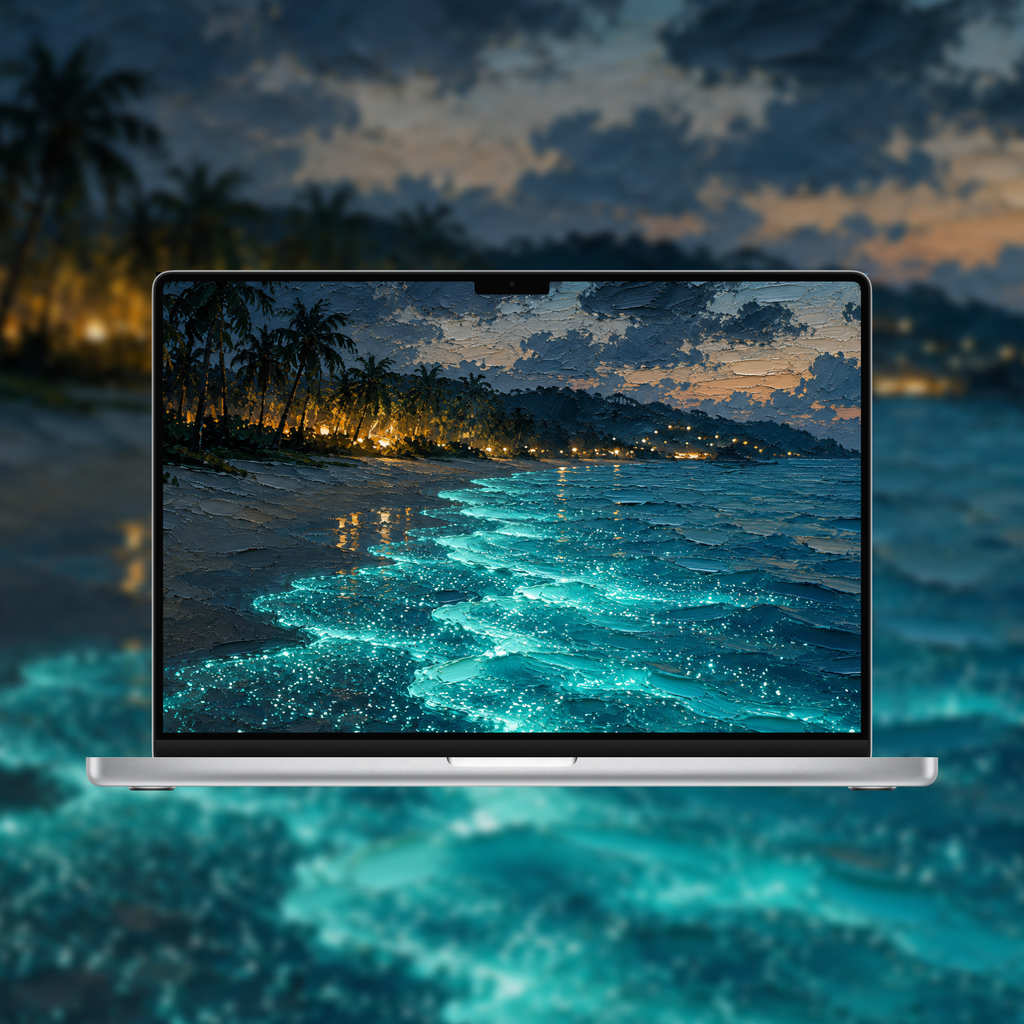 Botanical Dreams — 4K Botanical & Wildlife Impasto Wallpapers