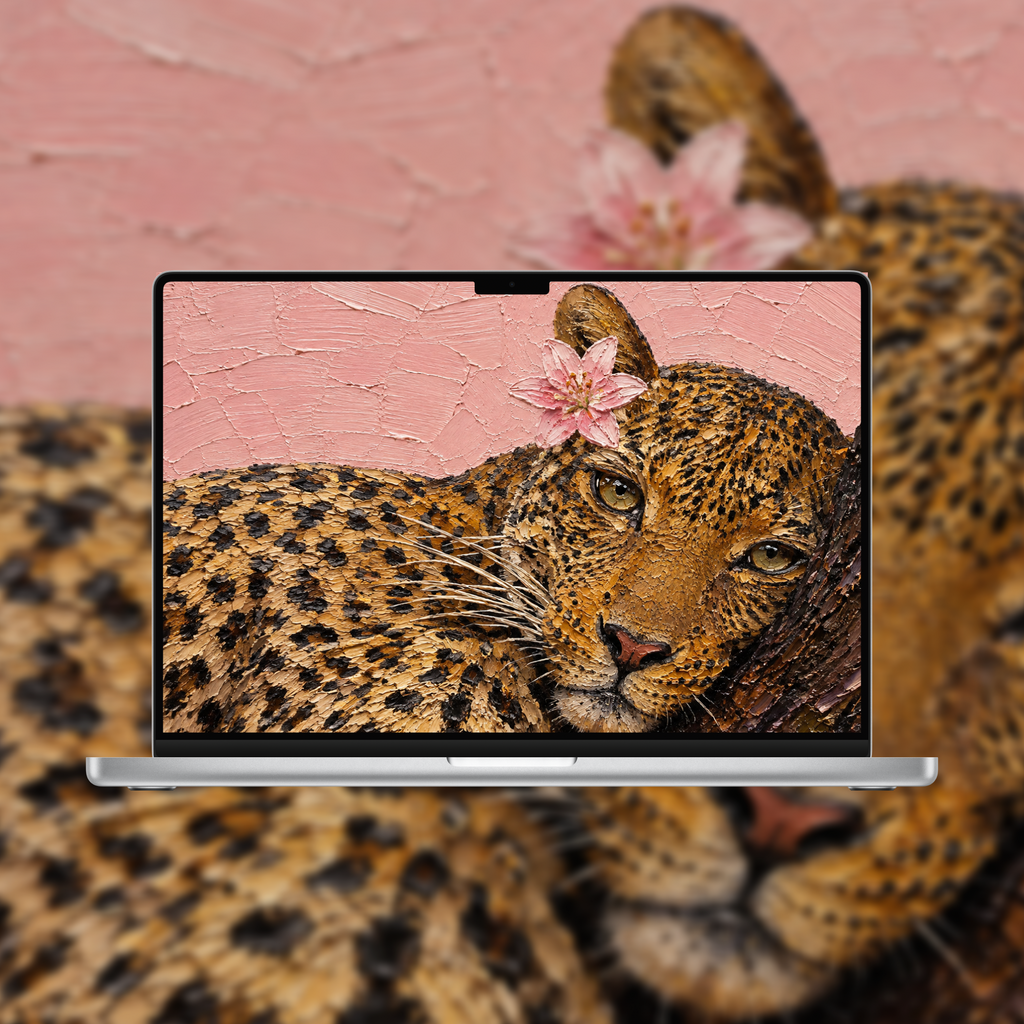 Tropic Bloom — 4K Tropical Impasto Wallpapers