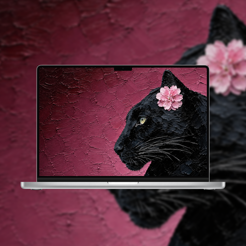 Tropic Bloom — 4K Tropical Impasto Wallpapers
