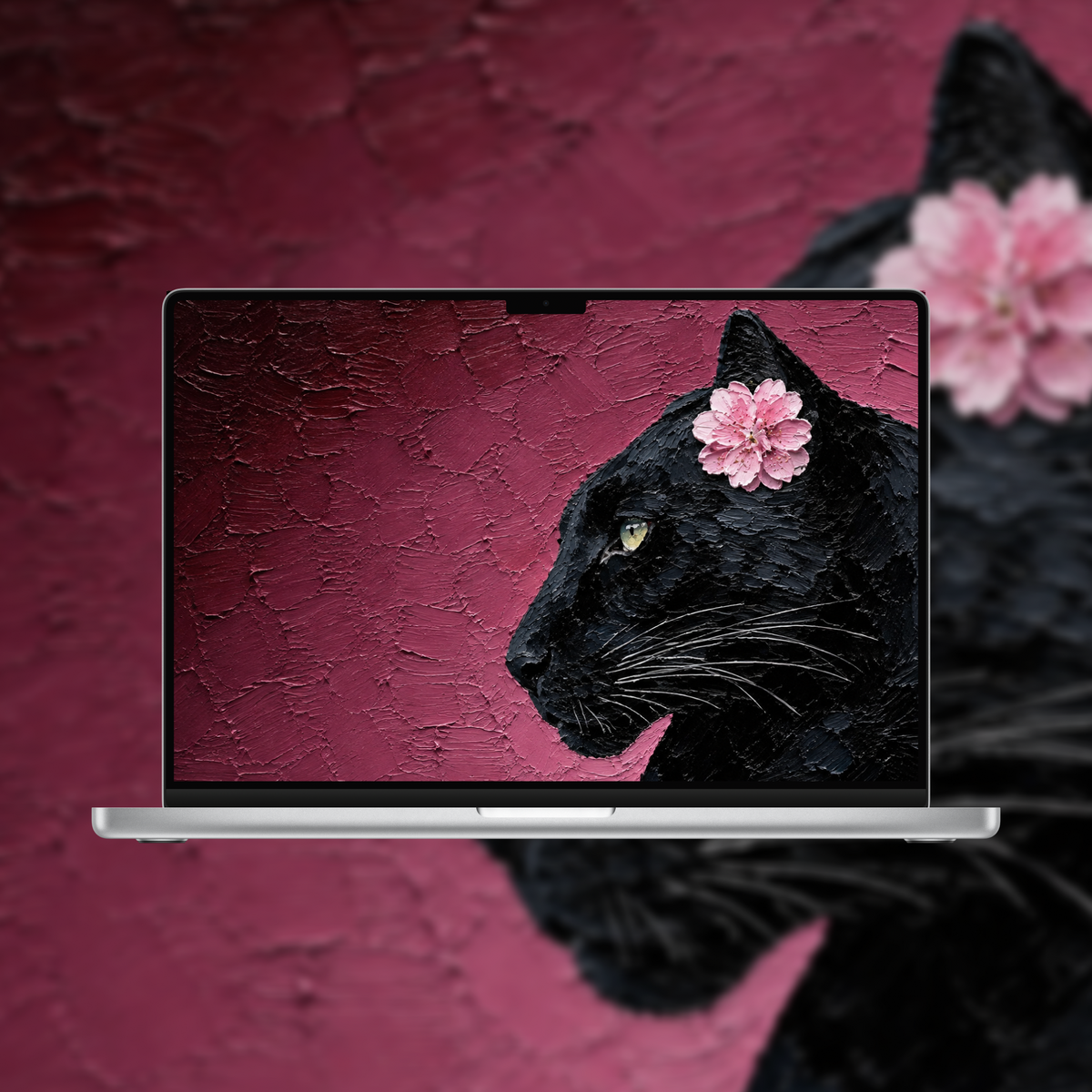 Tropic Bloom — 4K Tropical Impasto Wallpapers