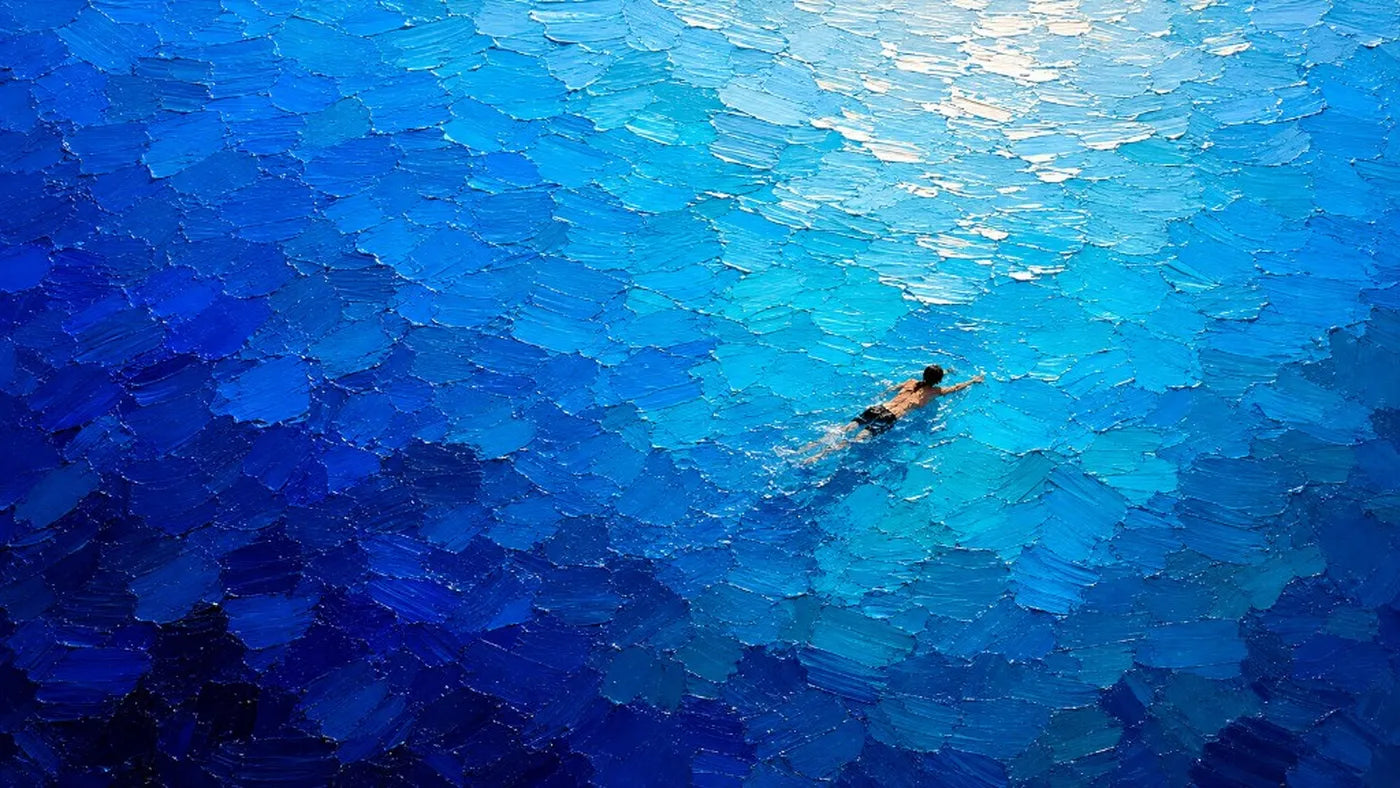 Impasto wallpaper preview