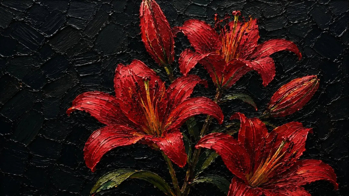 Impasto wallpaper preview