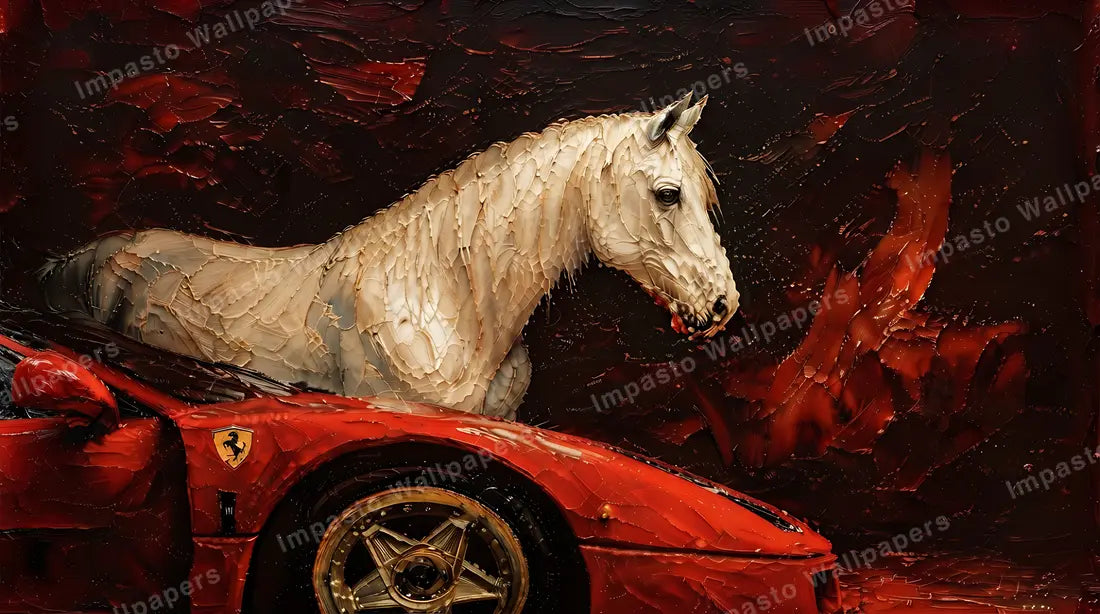 Impasto wallpaper preview for laptop